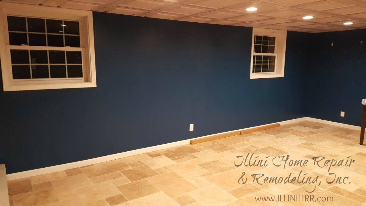 Full basement design & remodel, 2 beds, 1 bath, laundry, and family room